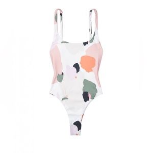 New! Stone Fox Swim candy cloud one piece swimsuit 15532